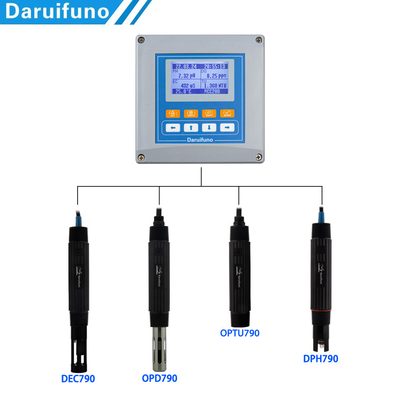 Contrôleur multi For Connect de qualité de l'eau de paramètre 1-4 capteurs différents de Digital