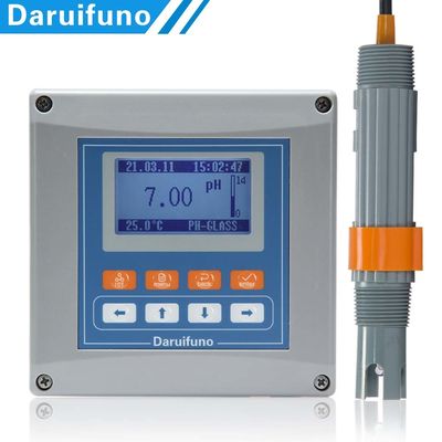 -2 ～ 16PH 1000 Ω Two SPST Relays Online PH ORP Tester For Aquaculture Water Treatment
